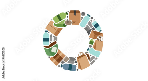 Collage of Various Luggage and Bags.