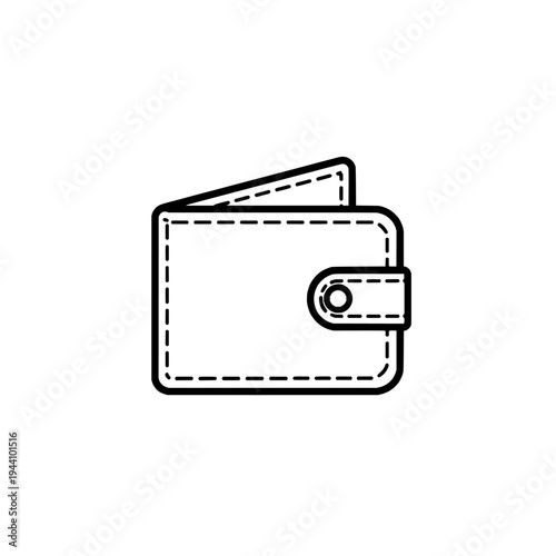 Decentralized identity icon logo design. Digital ID sign and symbol. Decentralized identity icon. Blockchain technology security.