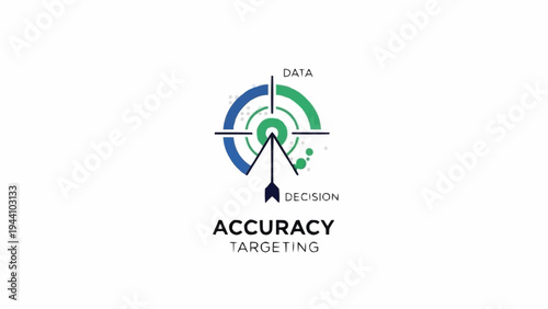 Targeting Accuracy Logo Design Concept.
