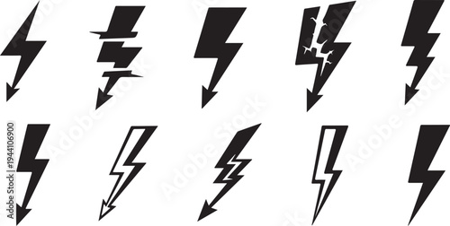 Data analysis icons set with bar charts pie graphs candlestick diagrams and growth trends for business finance marketing presentation