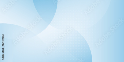 Abstract blue gradient background featuring a symmetrical four-petal floral or clover-like shape radiating from the center.