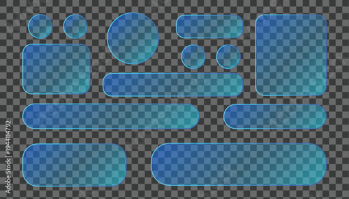 Perfect for Tech Interfaces, App Design, and Web Layouts. Vector Illustration