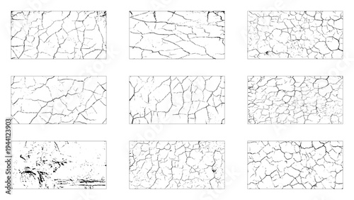 Grunge Urban Backgrounds set. Texture Vector. Dust Overlay Distress Grain ,Simply Place illustration