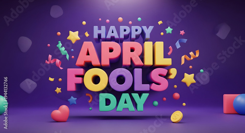 Happy april fools' day prankster celebrations and jokes