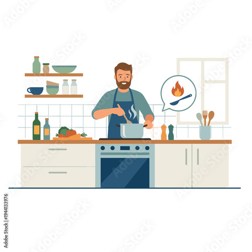 Illustration of Daily Activities Lifestyle