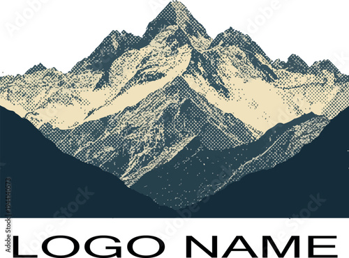 Snow covered mountain peaks in Mount Cook National Park with alpine landscape, bright sky, clouds and a panoramic winter view of icy mountains and rocky ridges