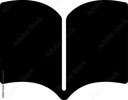 An open book lies on a surface with its pages spread.