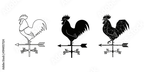 Rooster Weather Vane Collection