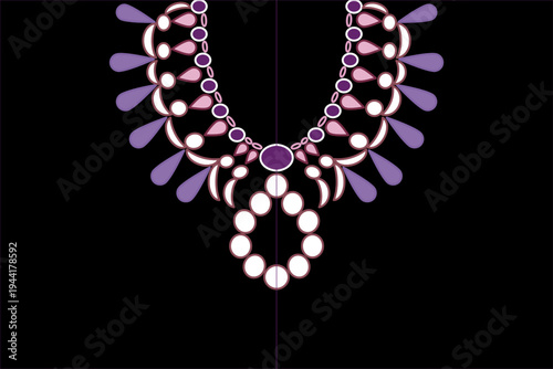 The decoration of neckline,modern collar,fashion art design