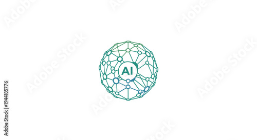 Artificial Intelligence Network Concept - Global Tech Connection