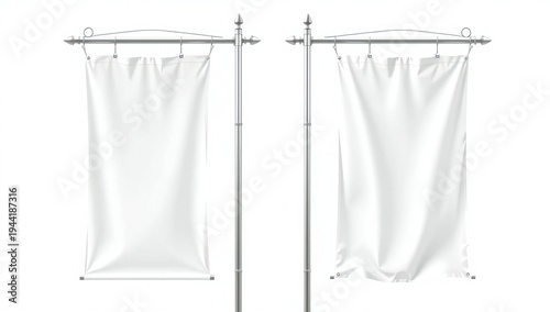 Two white curtains hanging from a rod with a decorative finial