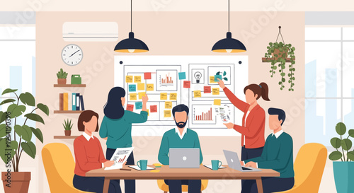 Business people discussing on meeting.