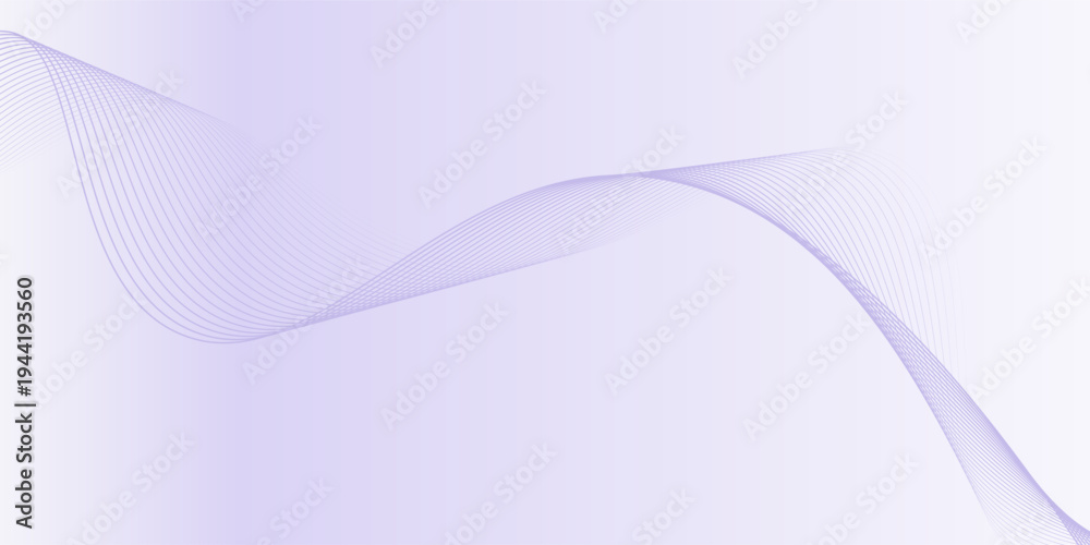 Obraz premium Abstract soft purple and white Background with pearl waves. Combination blue, purple and gray minimal pattern with texture line concept. Vector EPS10