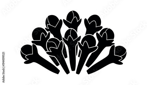 Clove Spice Vector Icon Illustration