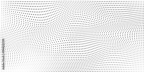 Black halftone dots wit white background