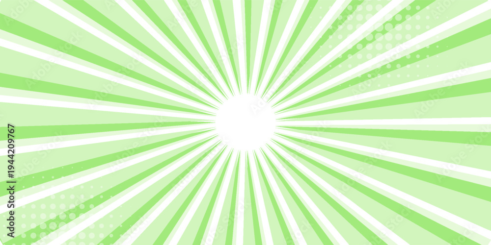 Fototapeta premium Sunburst starlight white background
