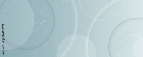 Abstract gray and white gradient background with dynamic and elegant circle shape decoration. Modern design with light and shadow effects. Creative curved line style. EPS. 5