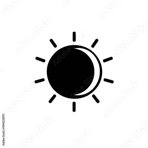 Solar Eclipse Icon