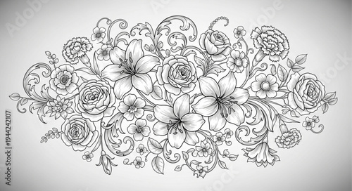 abstract floral background