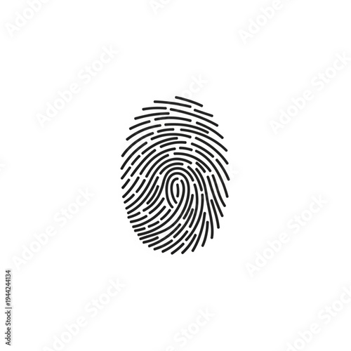 Fingerprint Pattern Identification Marking Detail.