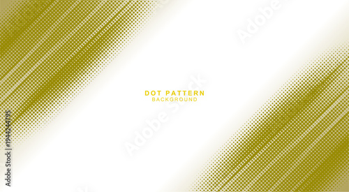金色のドット模様の抽象背景素材
