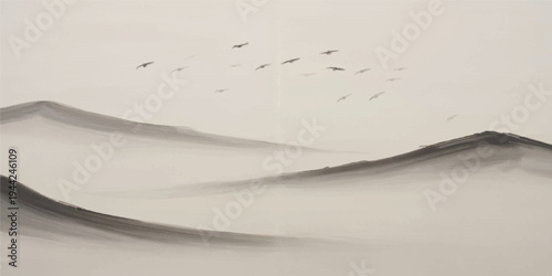 A crisp water splash isolated on a white background reveals a frozen blue texture resembling a winter mountain landscape with abstract icy traces and snowy footprints