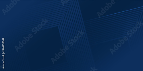 Abstract Navy Blue Background with Minimalist Geometric Lines Pattern. Elegant Corporate Vector Design for Business Presentations, Professional Branding, and Modern Technology Backdrop.