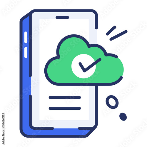 Flat style icon depicting conveyor belt