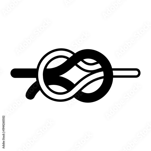 Knot line untangling