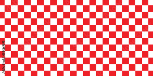 Chess board Background, Red and white checkered, Red and white decoration, checkered tiles, Surface Template. modern eps 10