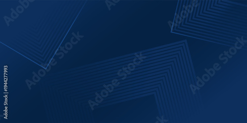 Abstract Navy Blue Background with Minimalist Geometric Lines Pattern. Elegant Corporate Vector Design for Business Presentations, Professional Branding, and Modern Technology Backdrop.