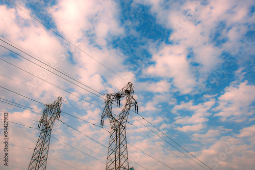 Industrial Texture: The Structural Beauty of High-Voltage Transmission Towers