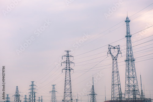 Industrial Texture: The Structural Beauty of High-Voltage Transmission Towers