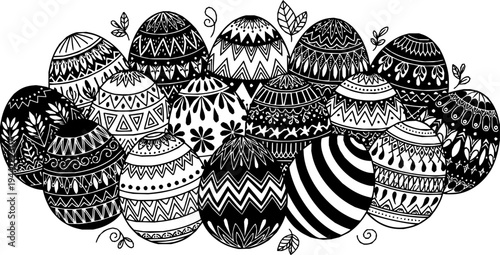 Decorated Easter Eggs, Holiday Theme