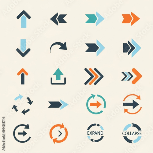 Collection of Various Directional Arrows and Icons. Free Download Collection of Various Directional Arrows and Icons. - GFXLoad