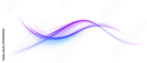 Glowing fiber-like lines twist through space, resembling streams of digital data. Tiny lights pulse along the path. The scene feels technological.