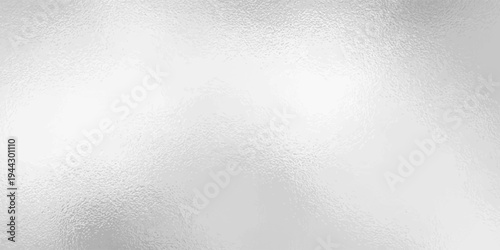 White gray foil glass texture background. Abstract gradient bright light reflection and shiny rough texture surface. Glass effect background