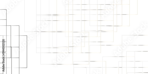 Vector for presentation. Abstract White line pattern texture.  Modern minimal and clean white background with realistic line. seamless random chaotic digital line business concept.