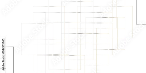 Vector for presentation. Abstract White line pattern texture.  Modern minimal and clean white background with realistic line. seamless random chaotic digital line business concept.