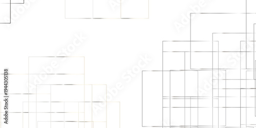 Vector for presentation. Abstract White line pattern texture.  Modern minimal and clean white background with realistic line. seamless random chaotic digital line business concept.