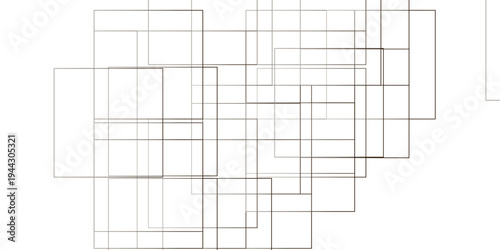 Vector for presentation. Abstract White line pattern texture.  Modern minimal and clean white background with realistic line. seamless random chaotic digital line business concept.