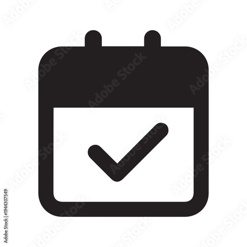 Time management and Schedule icon for upcoming event