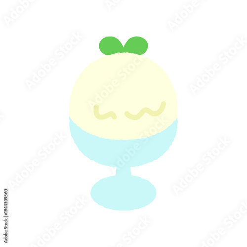 手書き風のアイコン　アイス