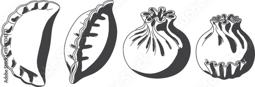 Black and white sketch of a white rose with hand drawn vector illustration of a bird and snake nature art tattoo design symbol