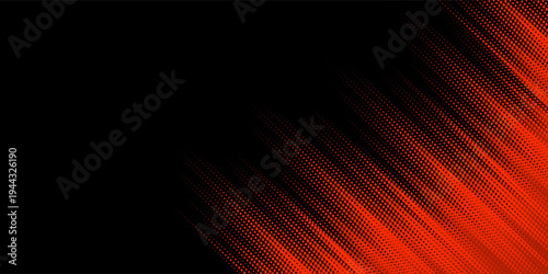 Halftone background vector, abstract backdrop design with two tone pattern and copy space for edit your content