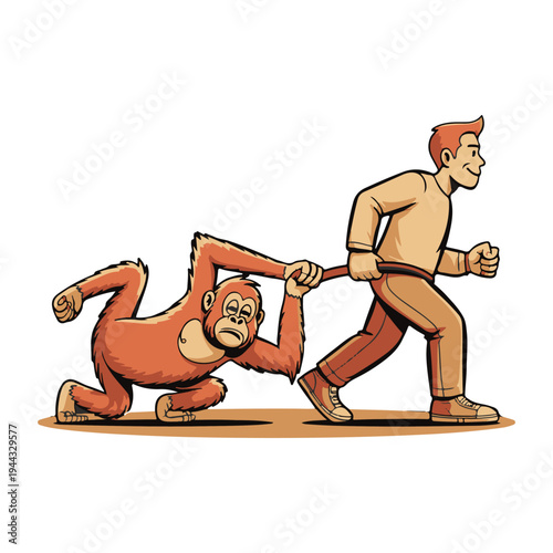Dragging Evolution”