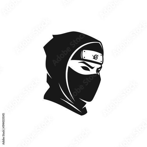 Ninja wearing a headband mask.
