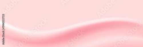 Creamy pink background with smooth ripples and glossy frosting drips.