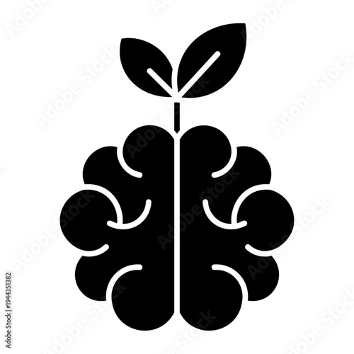 Brain + leaf