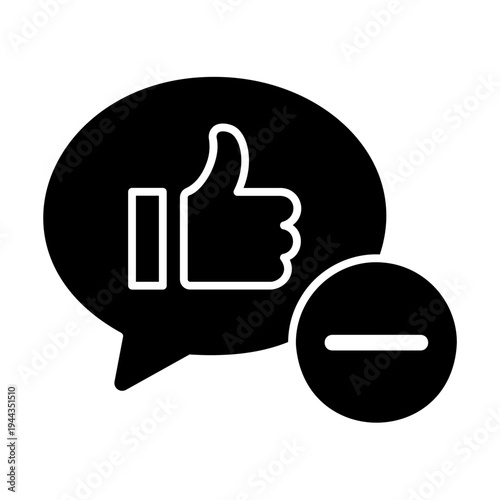 Social media bubble + minus